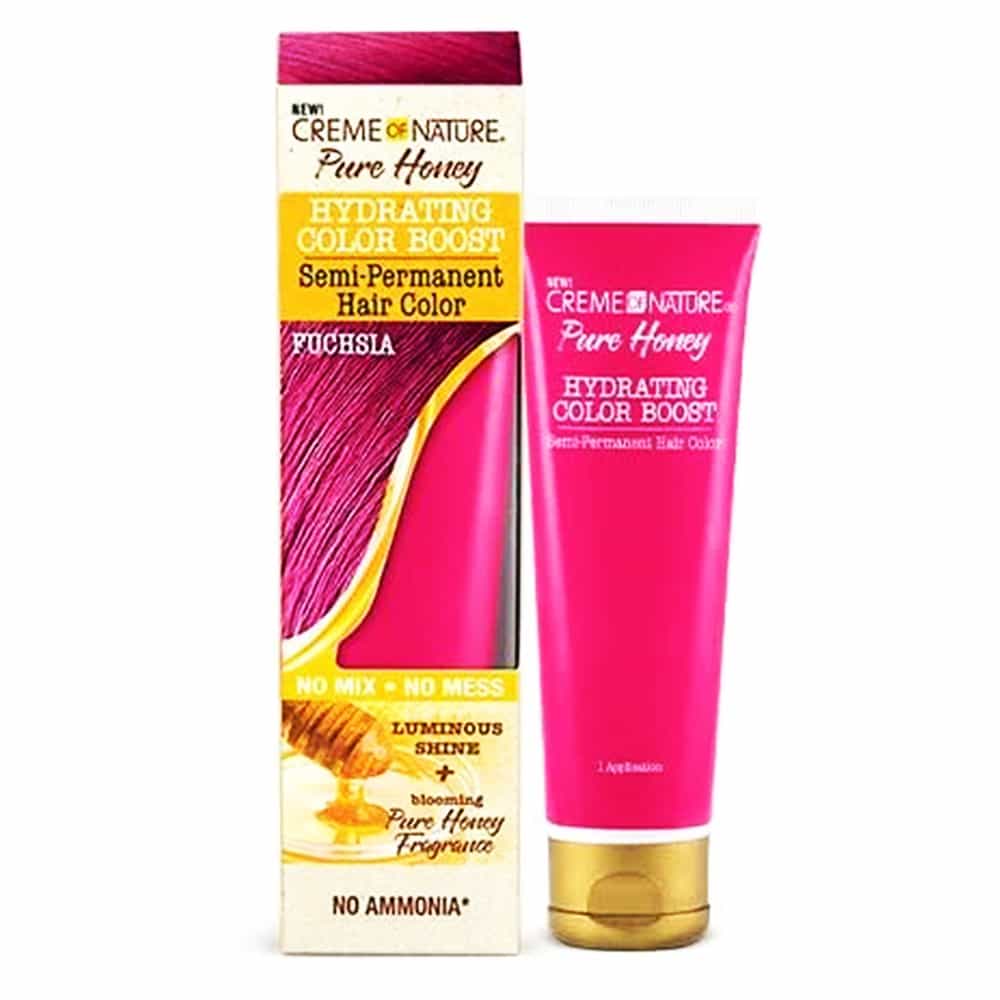 White Smoke Creme Of Nature Hair Color 3 oz Fuchsia 00155