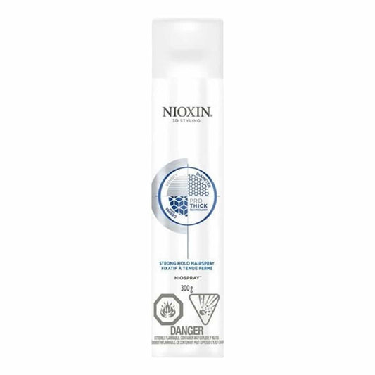 White Smoke Nioxin 3D Styling Niospray Strong Hold Hairspray 300g 07181