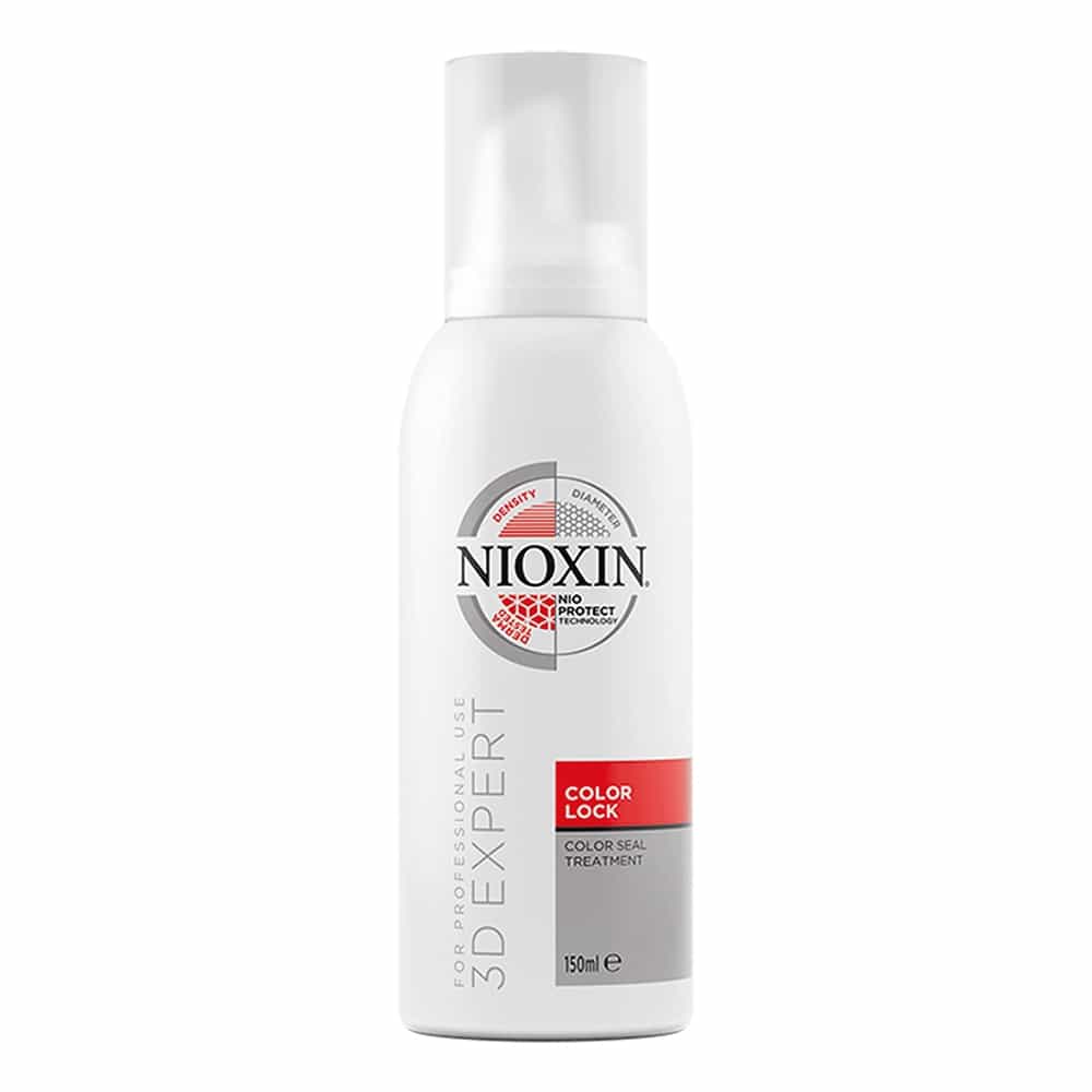 White Smoke Nioxin 3D Expert Color Lock Color Seal Treatment 4.8 oz10131