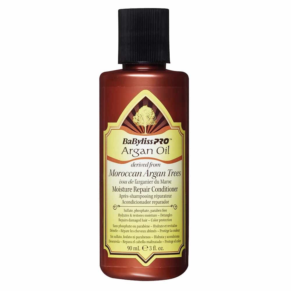 White Smoke BabylissPRO Argan Oil MoistureRepairConditioner 3ozBAOILC3