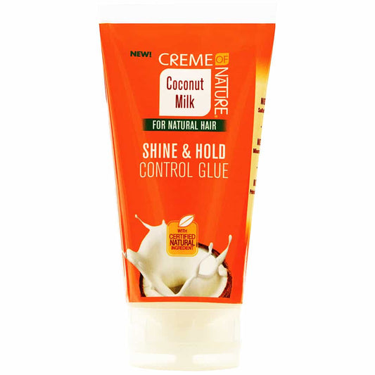 White Smoke Creme Of Nature Shine & Hold Control Glue 5.1 oz 39770
