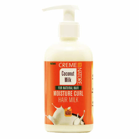 White Smoke Creme Of Nature Moisture Curl Hair Milk 8.3 fl oz 39771