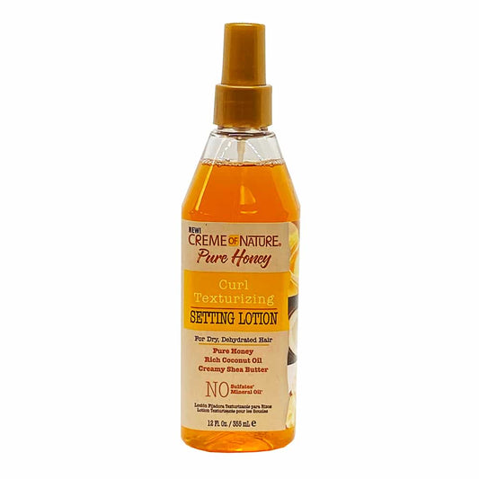 White Smoke Creme Of Nature Curl Texturizing Setting Lotion 12 oz 42804