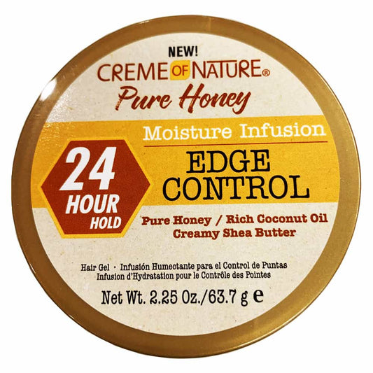 White Smoke Creme Of Nature Moisture Infusion Edge Control 2.25 oz 42805