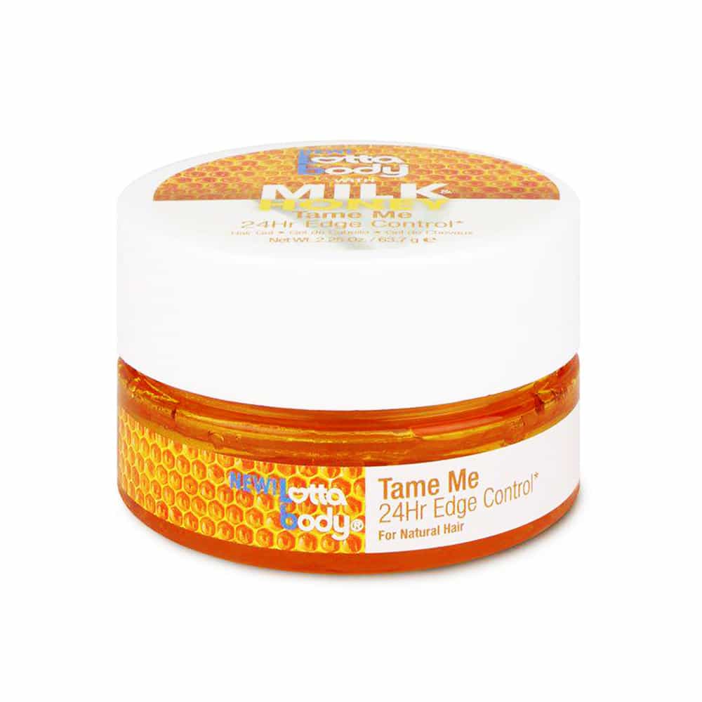 White Smoke Lotta Body Tame Me 24Hr Edge Control Hair Gel 2.25 oz 44838