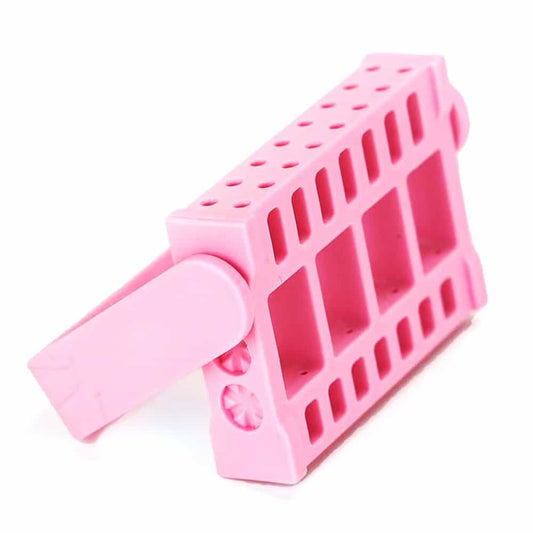 White Smoke Apres Nail Bit Holder Pink APBIT-PK 68742