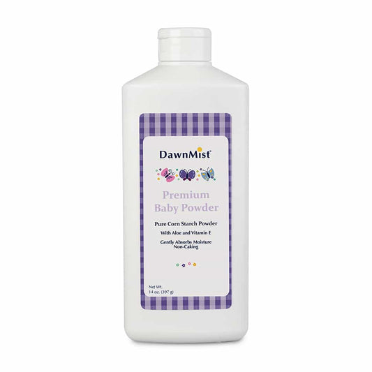 Lavender Dukal Dawn Mist Pure Corn Starch Baby Powder 14 oz. BPC14