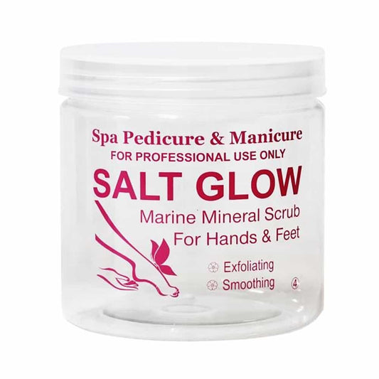 Lavender Berkeley Printed PET Jar W/Lid 16 oz SALT GLOW BJ212-04