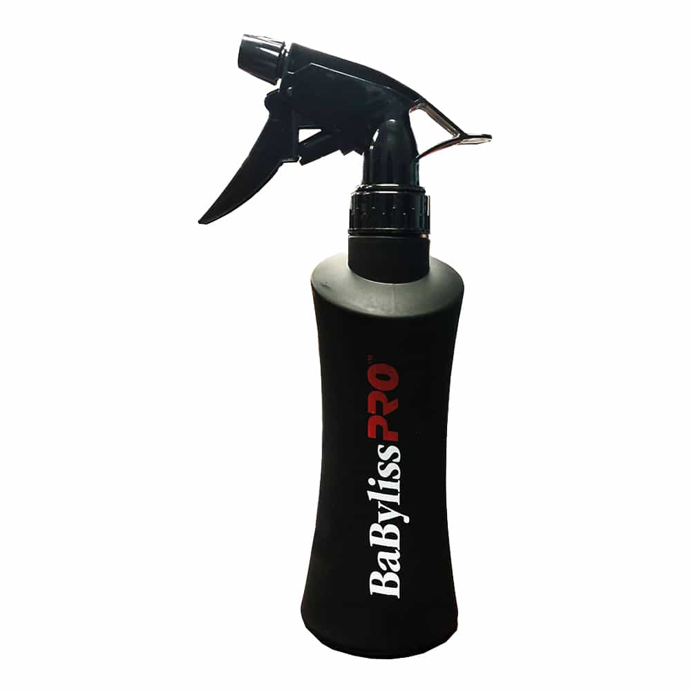White Smoke BaBylissPRO Spray Bottle Half Rubberiz BESSPRAYUCC/34404
