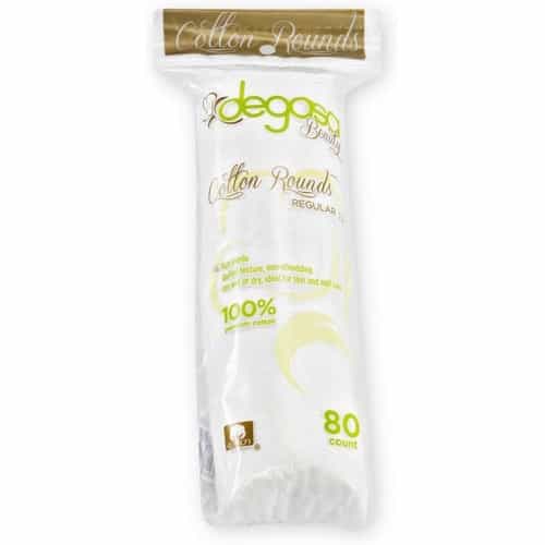 Lavender Degasa Beauty Cotton Rounds Regular 2", 80 Count - 24461