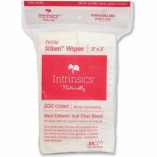 White Smoke Intrinsics Petite Silken Wipes 2"x2" - 200 ct.