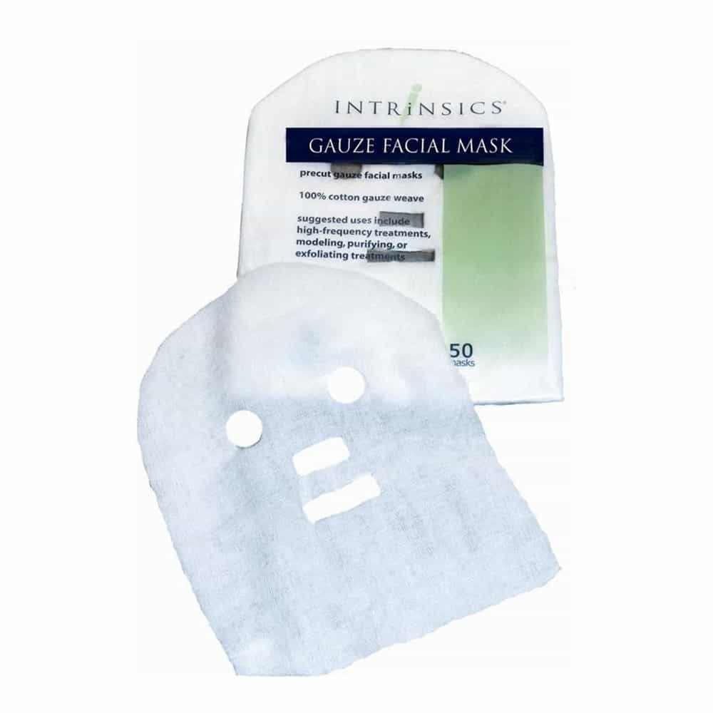 White Smoke Intrinsics Gauze Facial Mask 100% Cotton - 50 ct.