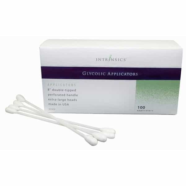 White Smoke Intrinsics Glycolic Applicators - 100 Applicators 407470