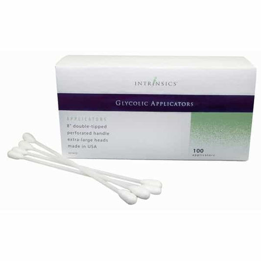 White Smoke Intrinsics Glycolic Applicators - 100 Applicators 407470