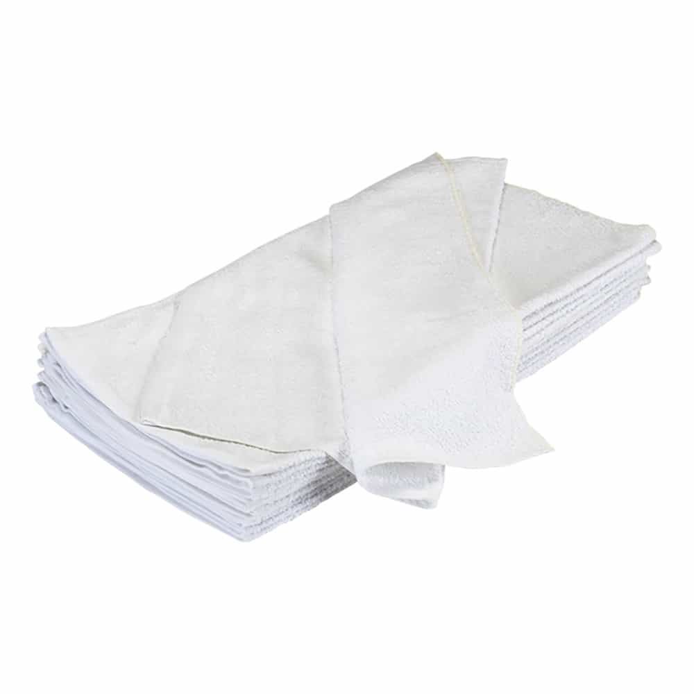 White Smoke PI Silk-B Terry Cotton Towel 3.8 LBS 16"x27" DZ TC1627/26220