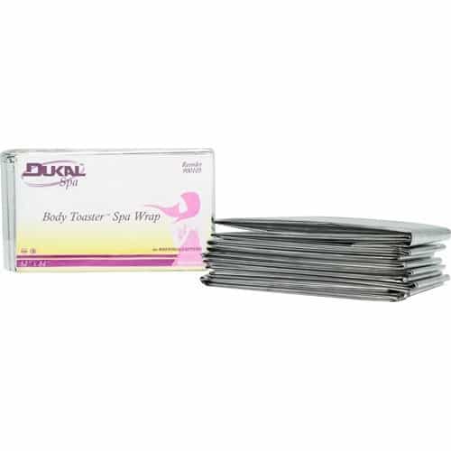 White Smoke Dukal Body Toaster Spa Wrap 52" x 84"