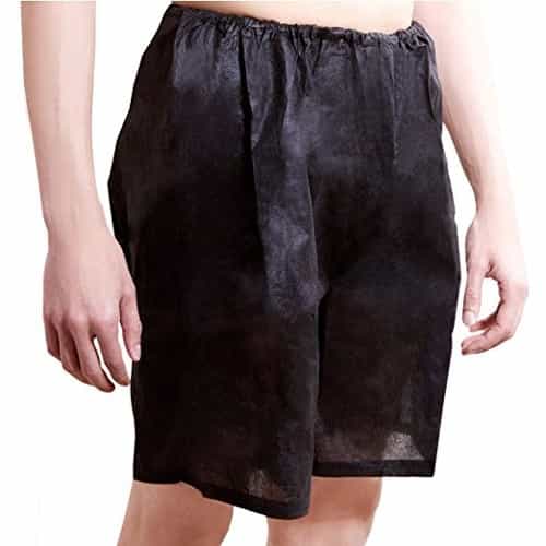White Smoke Dukal Disposable Boxer Black S/M - 900530/08021