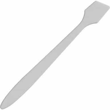 White Smoke Dante Slant Tip Spatula, Large 5" White - 24pk