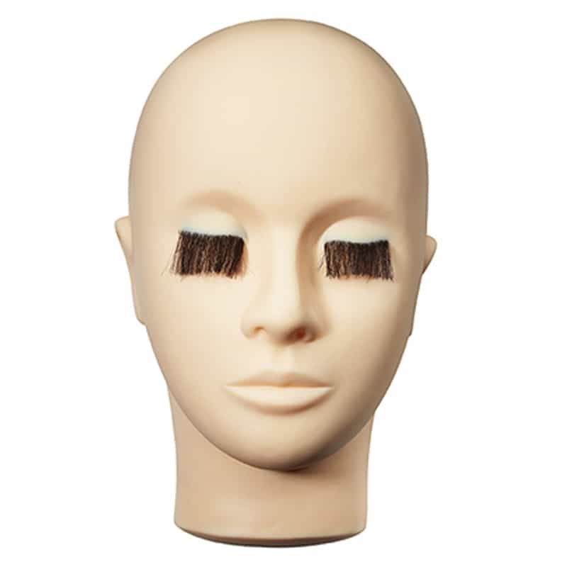 White Smoke Dannyco Esthetic Practice Mannequin Head DYLASHAPPC 00843