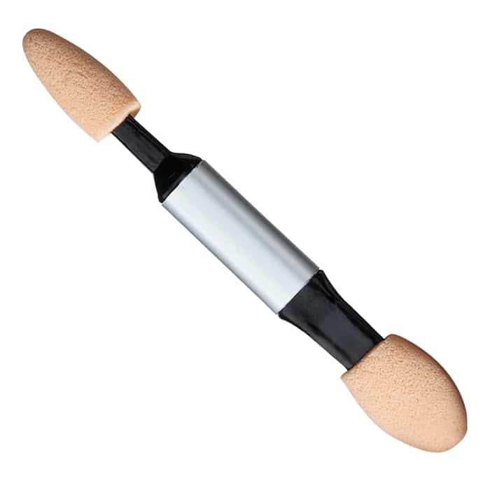 White Smoke Dannyco Double Eye Shadow Applicators 25Pcs- DSEYEAPPC 00844