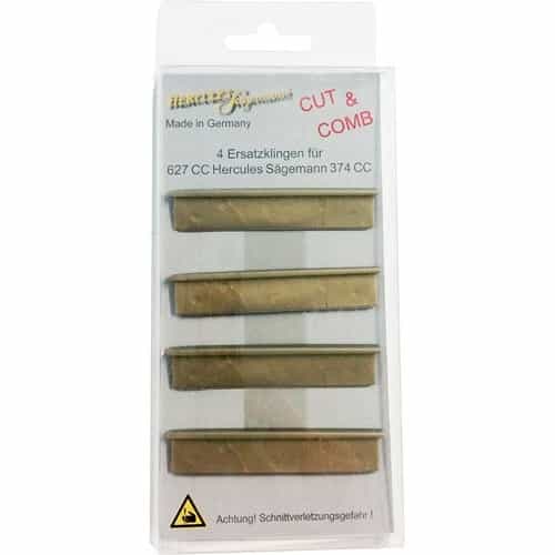 Gray Hercules Sagemann Cut & Comb Replacement Blades 4Pk 02271