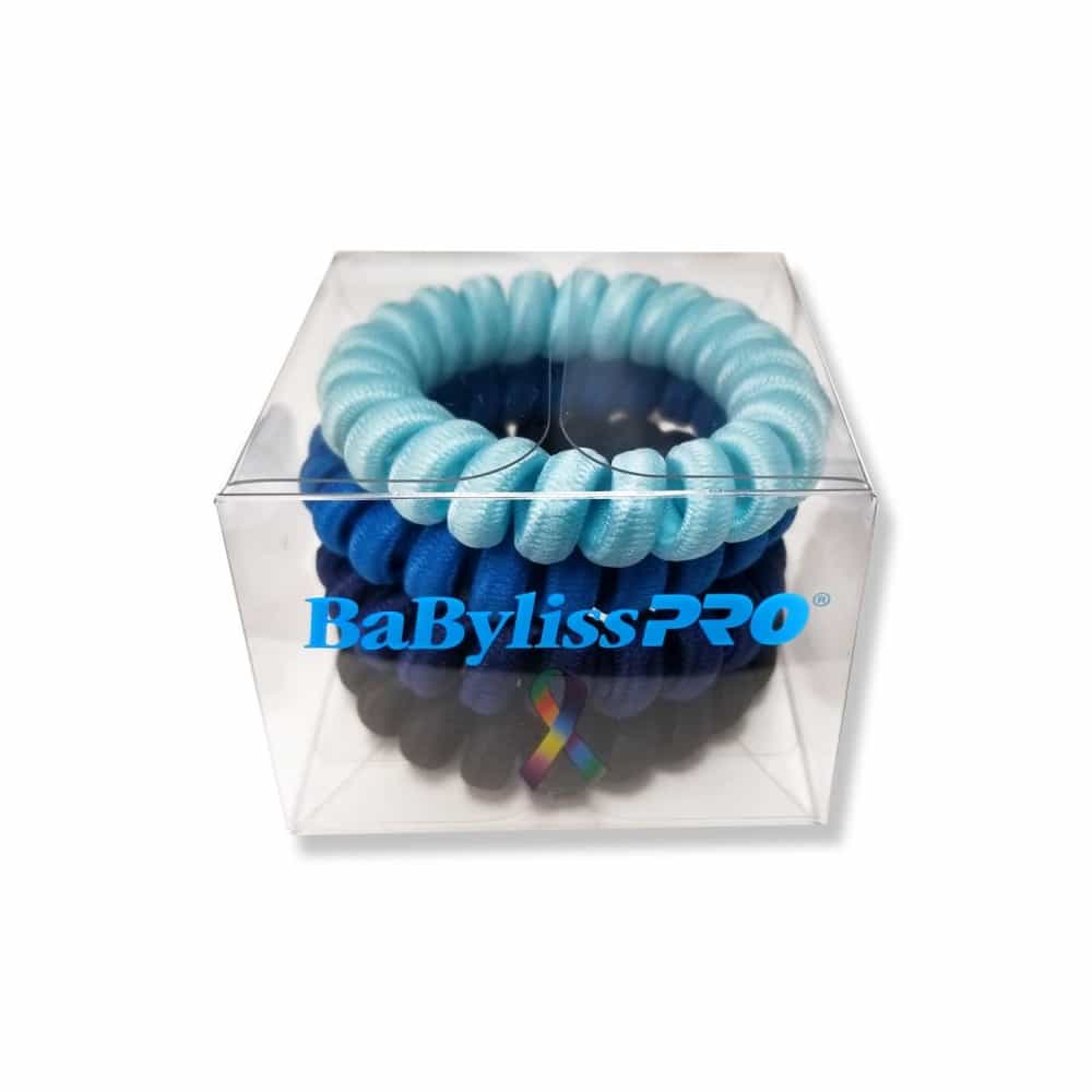 White Smoke BaBylissPRO Traceless Hair Rings 4pcs - BESHRINGMIC 02391