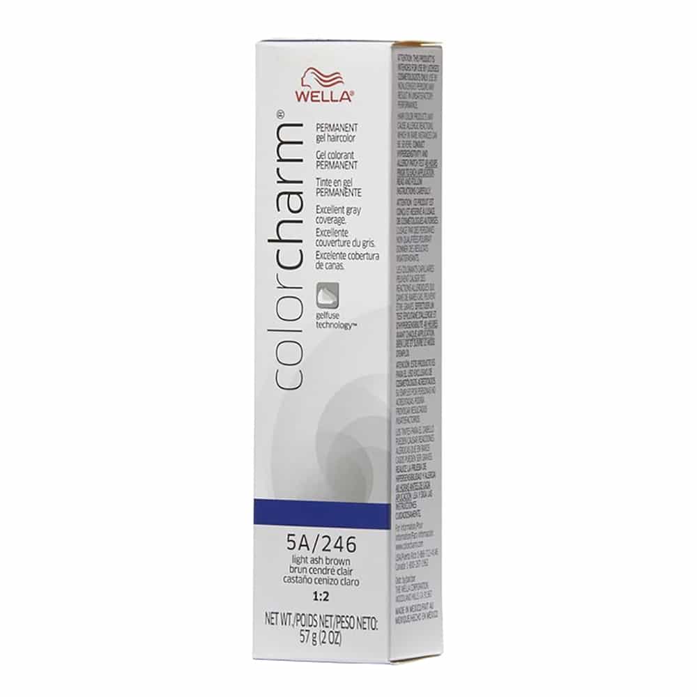 Light Gray Wella C.C. Gel Hair Color 5A/246 Light Ash Brown 2 oz 02894