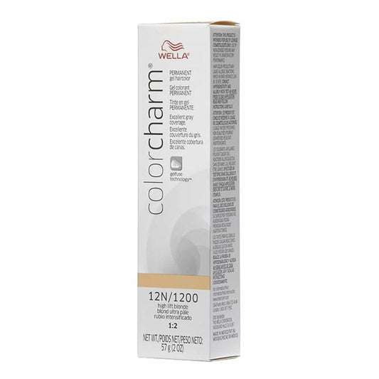 Light Gray Wella C.C. Gel Hair Color 12N/1200 High Lift Blonde 2oz02917