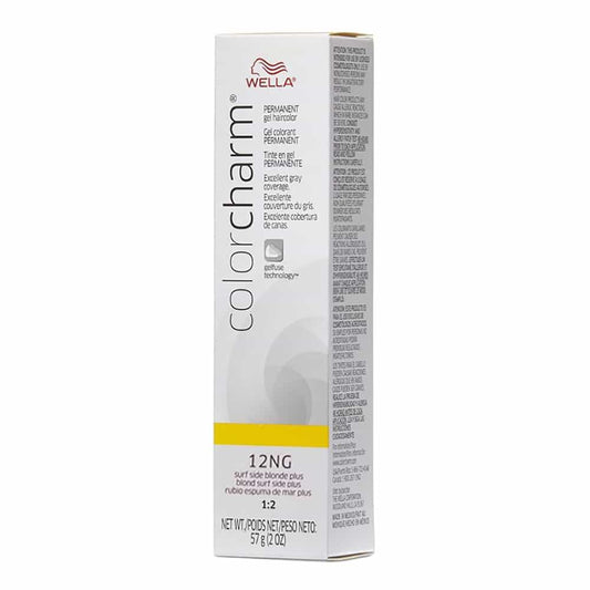 Light Gray Wella C.C. Gel Hair Color 12NG Surf Side Bld Plus 2 oz 02921