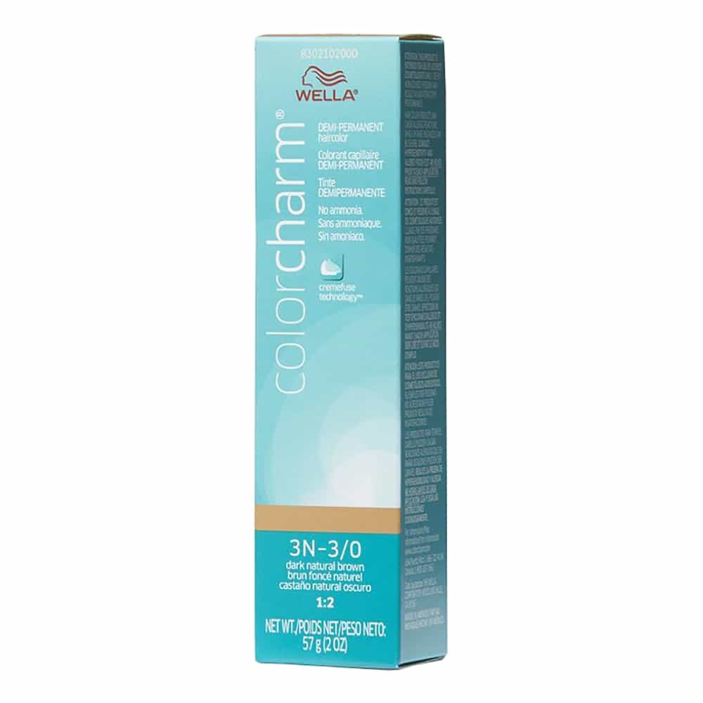 Light Blue Wella C.C. Hair Color 3N-3/0 Dark Natural Brown 2 oz 02957