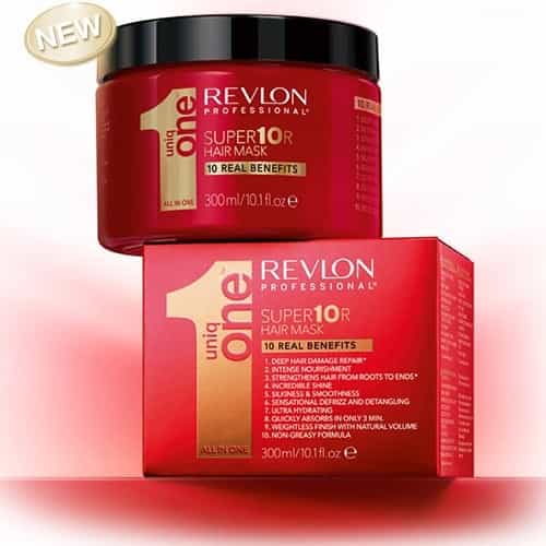 White Smoke Revlon Uniq One Super 10R Hair Mask 300ml/10.1 fl oz 08585