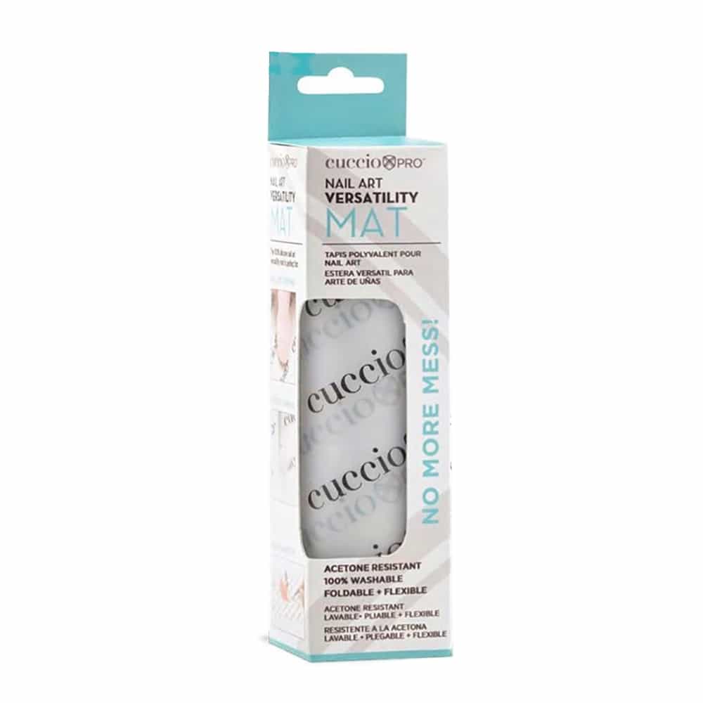 Gray Cuccio Nail Art Versatility Mat No More Mess! CPAC2001/08007