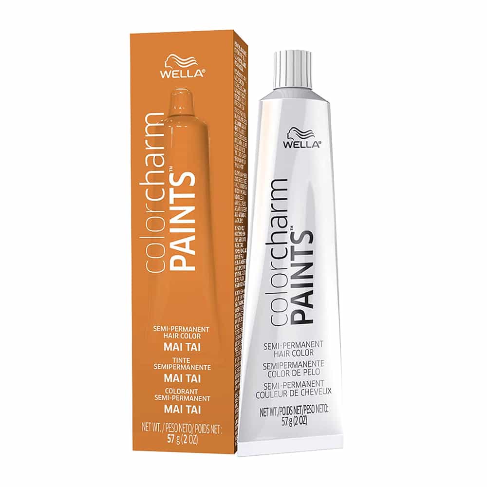 White Smoke Wella C.C. Paints Hair Color 0.2 oz Mai Tai 08321