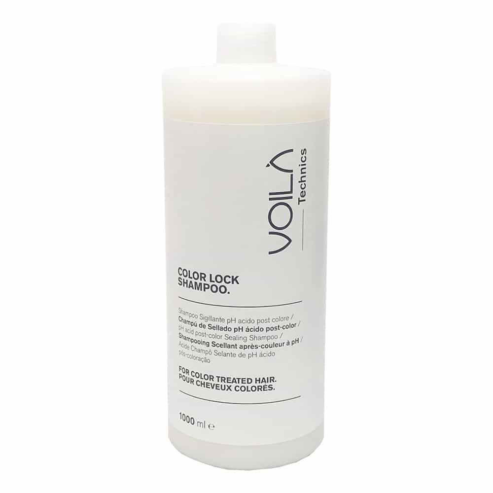 Light Gray Voila Technics Color Lock Shampoo 1000 ml 09503