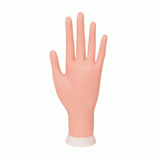 White Smoke Berkeley Fingers Bendable Desktop Decorative Soft Hand DH102