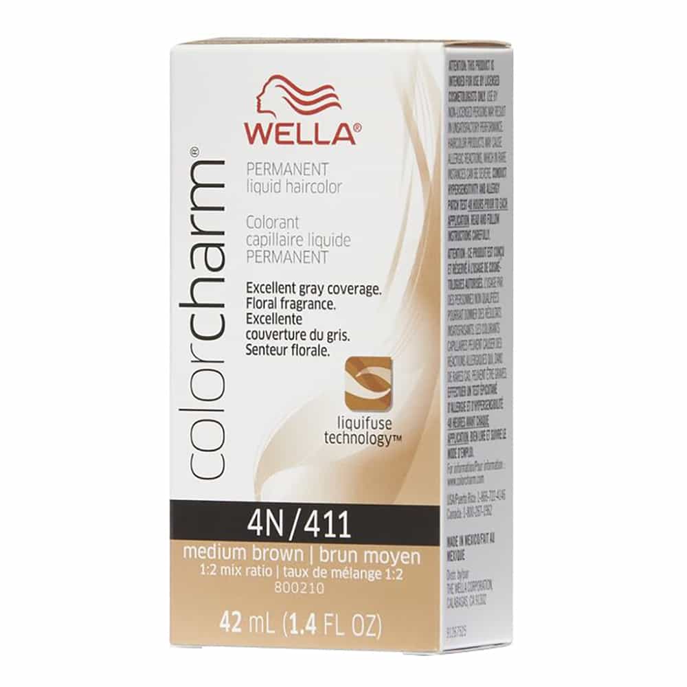 Lavender Wella C.C. Hair Color 4N/411 Medium Brown 1.4 oz 10526