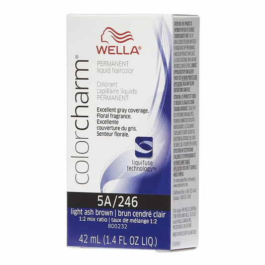 Lavender Wella C.C. Hair Color 5A/246 Light Ash Brown 1.4 oz 10558