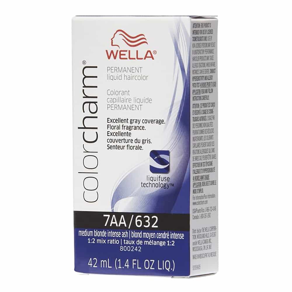 Lavender Wella C.C. Hair Color 7AA/632 Med Bld Int Ash 1.4 oz 10578