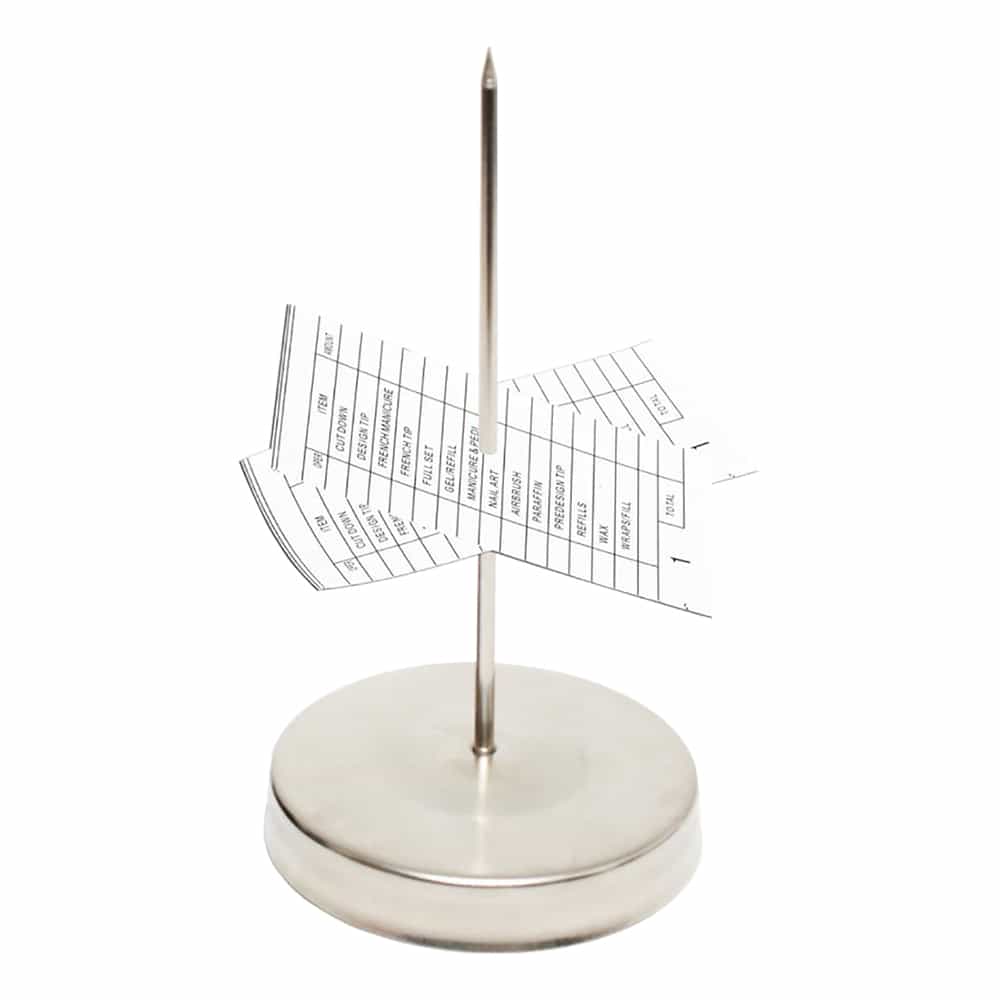 White Smoke Ticket Collector Metal - Silver Base TB105-SV