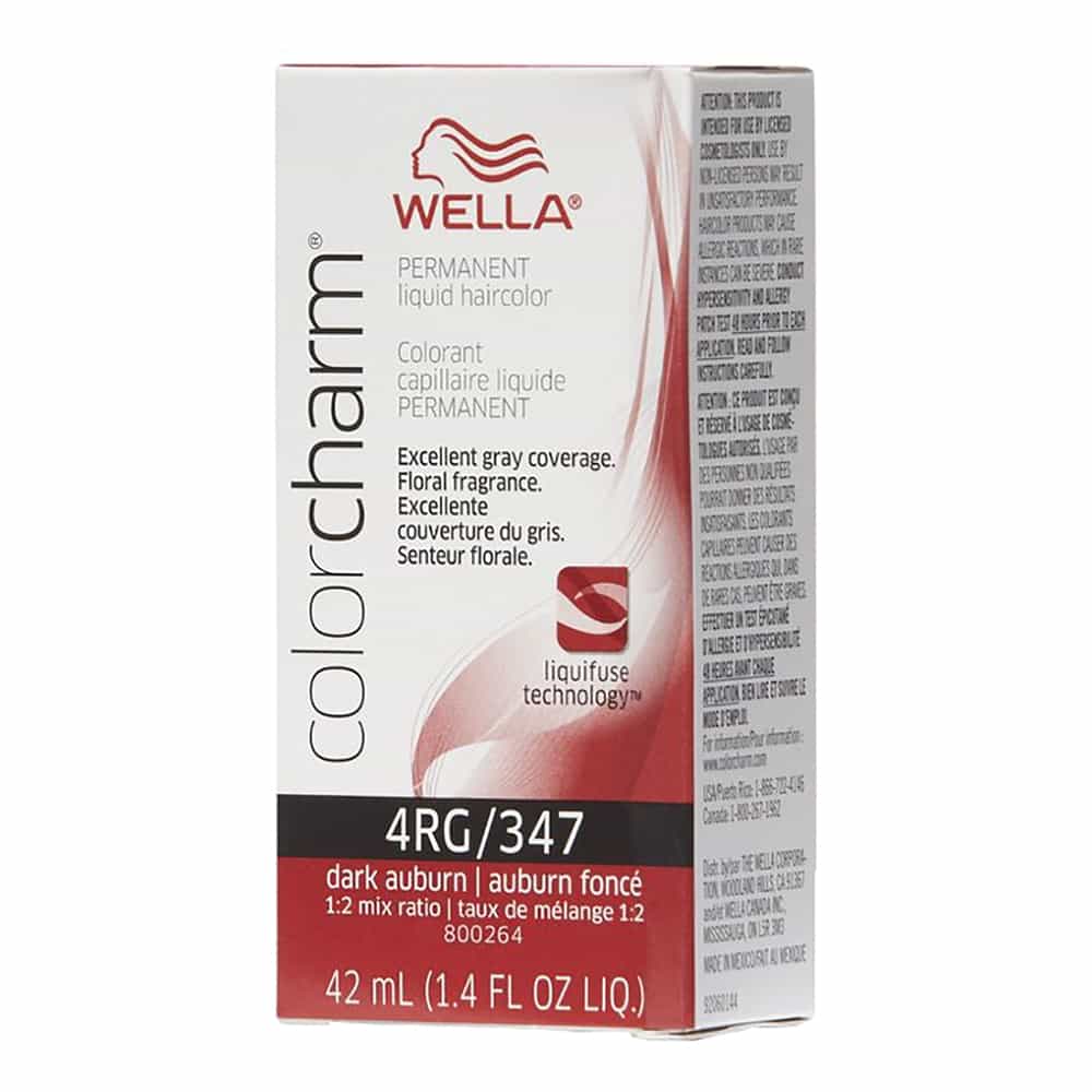 Lavender Wella C.C. Hair Color 4RG/347 Dark Auburn 1.4 oz 10619