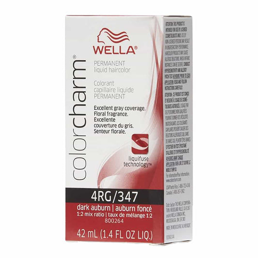 Lavender Wella C.C. Hair Color 4RG/347 Dark Auburn 1.4 oz 10619