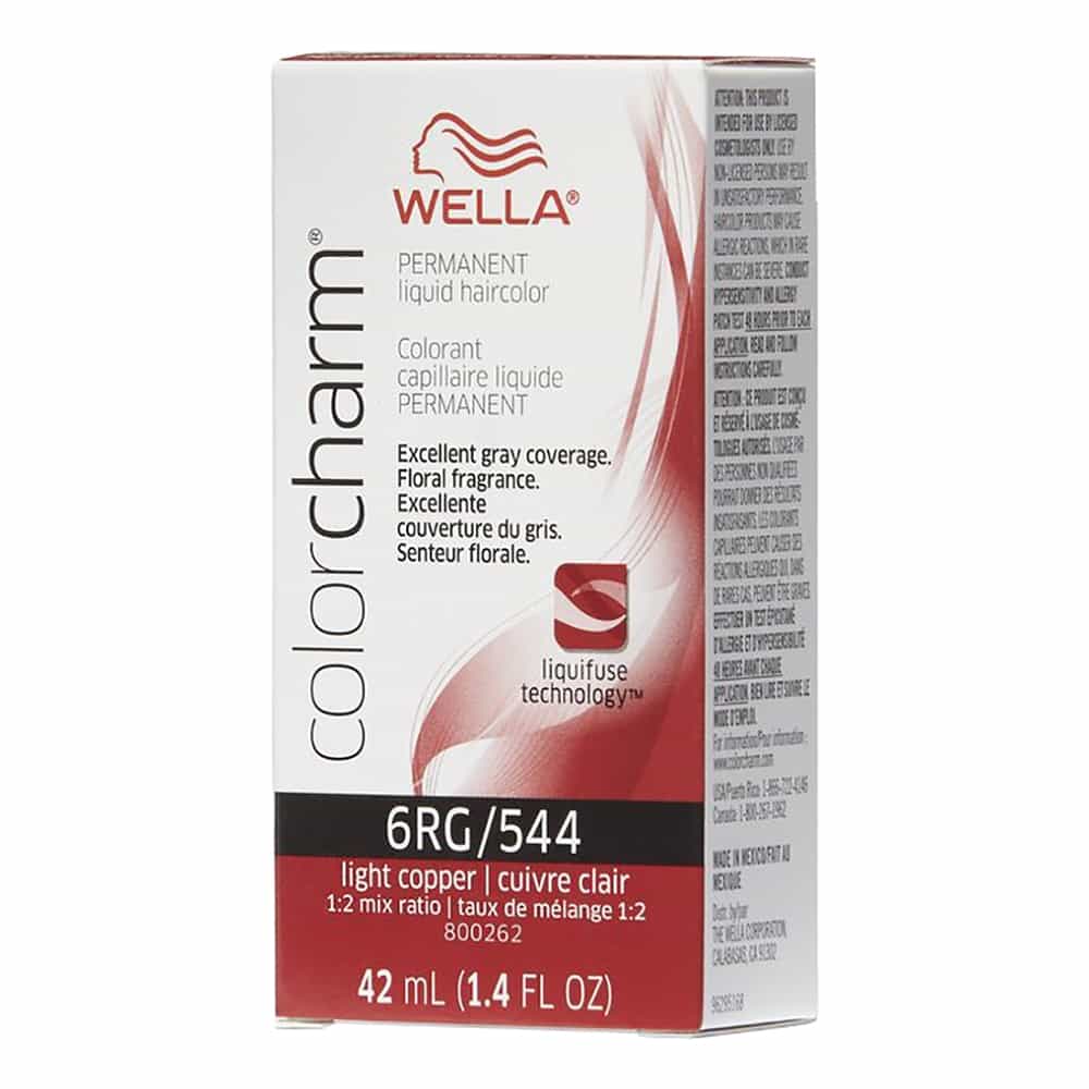 Lavender Wella C.C. Hair Color 6RG/544 Light Copper 1.4 oz 10623