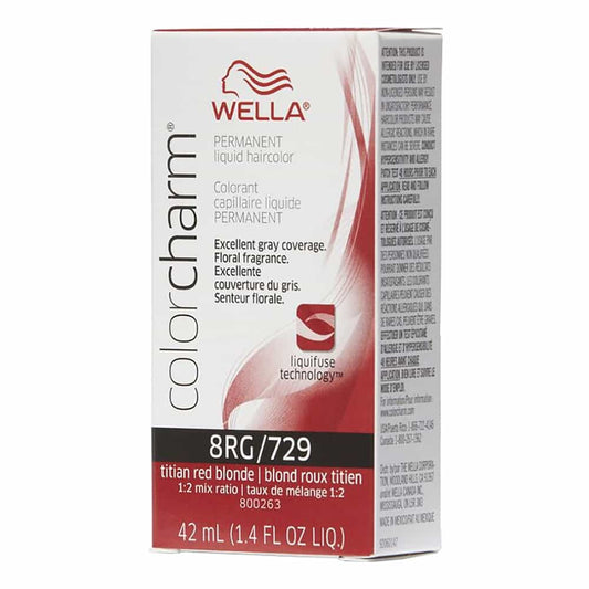 Lavender Wella C.C. Hair Color 8RG/729 Titian Red Blonde 1.4 oz 10625
