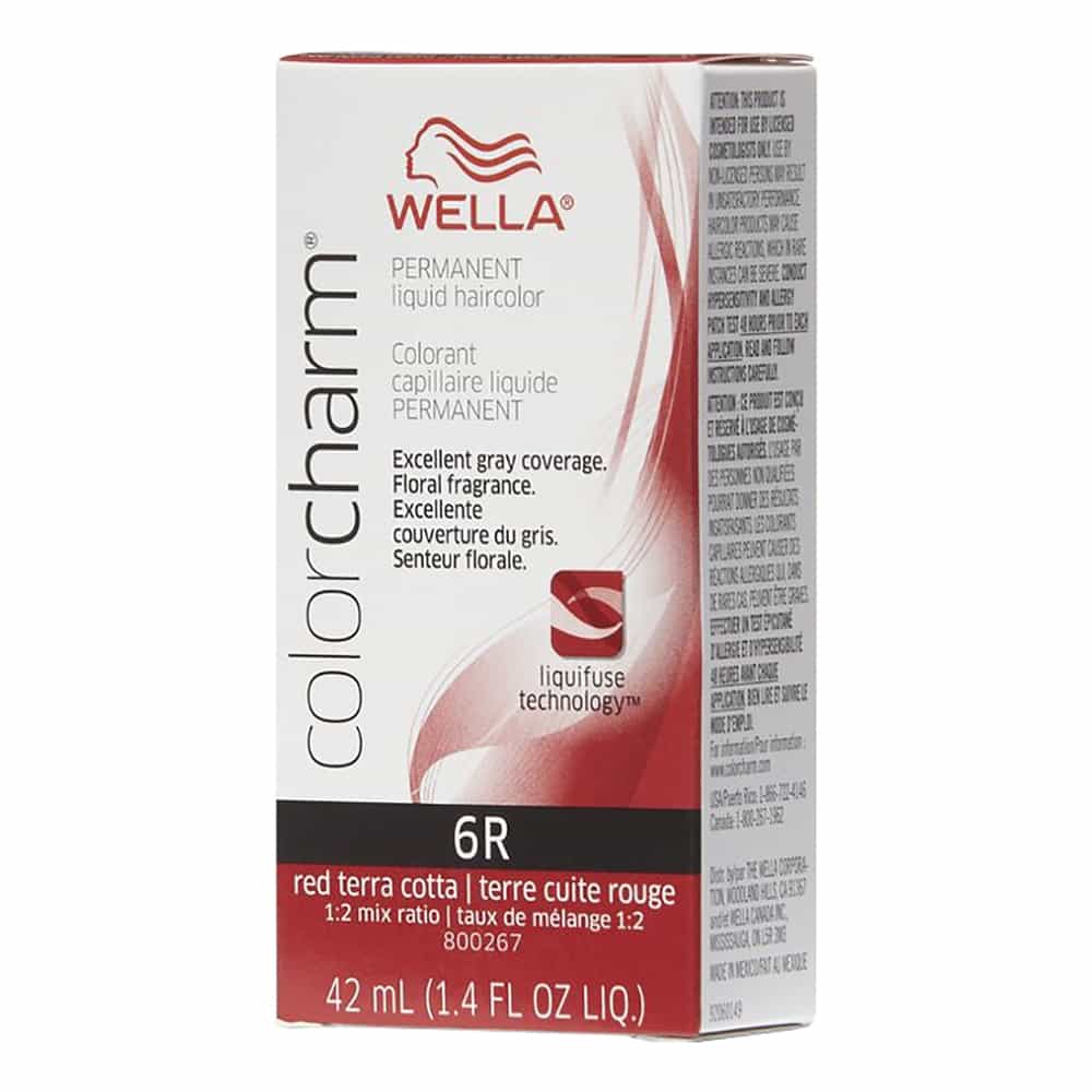 Lavender Wella C.C. Hair Color 6R Red Terra Cotta 1.4 oz 10629