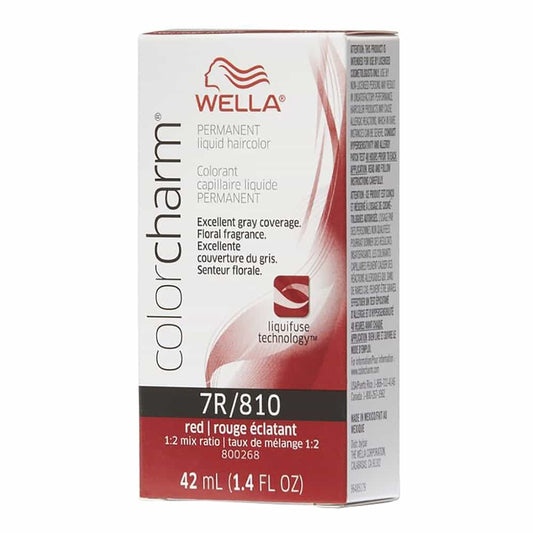 Lavender Wella C.C. Hair Color 7R/810 Red 1.4 oz 10631