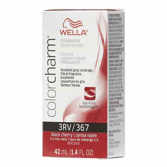 Lavender Wella C.C. Hair Color 3RV/367 Black Cherry 1.4 oz 10633