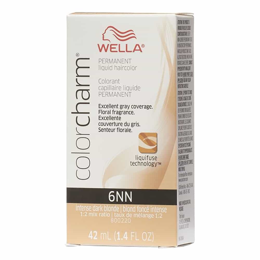 Antique White Wella C.C. Hair Color 6NN Intense Dark Blonde 1.4oz 10659