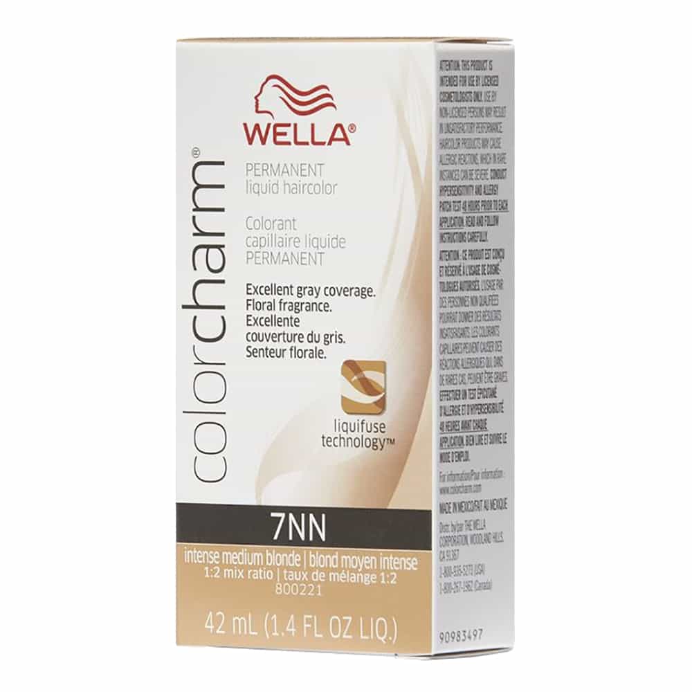 Lavender Wella C.C. Hair Color 7NN Intense Med Blonde 1.4oz 10661