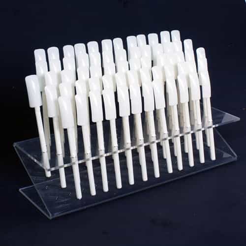 Black Berkeley Desktop Color Display Rack 64 white Tips PD164-WH