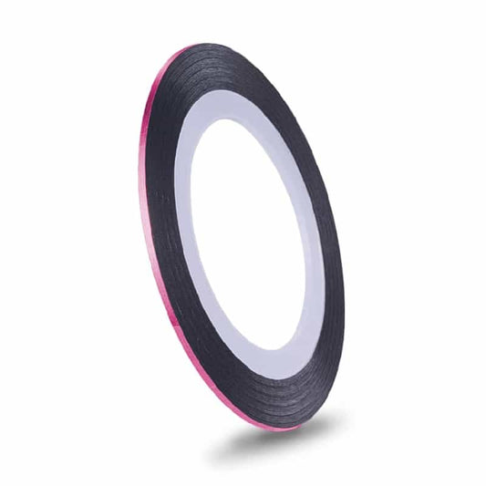 White Smoke Nail Art Striping Tape - 0.5mm - Laser Pink